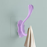 Heavy duty self adhesive wall hook