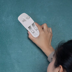 Magnetic duster placed on whiteboard