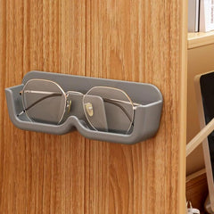 Compact eyewear display on wall
