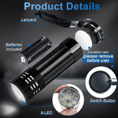 Bright Pocket Torch in hand