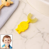 Cute cartoon duck shaped baby toothbrush