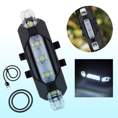 Rechargeable LED Bicycle Safety Light on bike