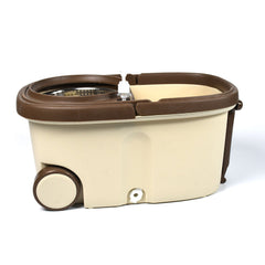 Steel Spin Mop Set with Bucket