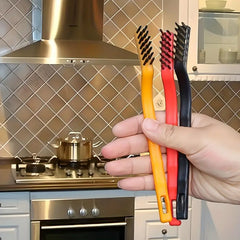 Ergonomic handled wire brushes and scrapers for versatile cleaning