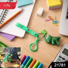Dinosaur Keychain as Bag Charm