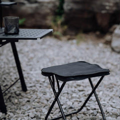 FlexiSeat Travel Stool folded