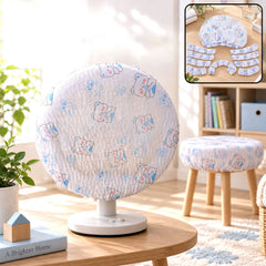 Elastic fan dust covers cartoon print table fan