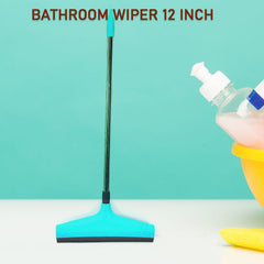 Pro Clean 12-inch plastic floor wiper with adjustable handle