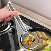 2-in-1 Stainless Steel Filter Spoon with Clip main product shot