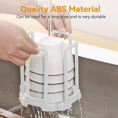 StackSmart multifunctional bowl organizer rack