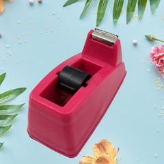 Tape dispenser serrated cutter detail