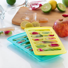Top view of Fancy Ice Tray on kitchen counter