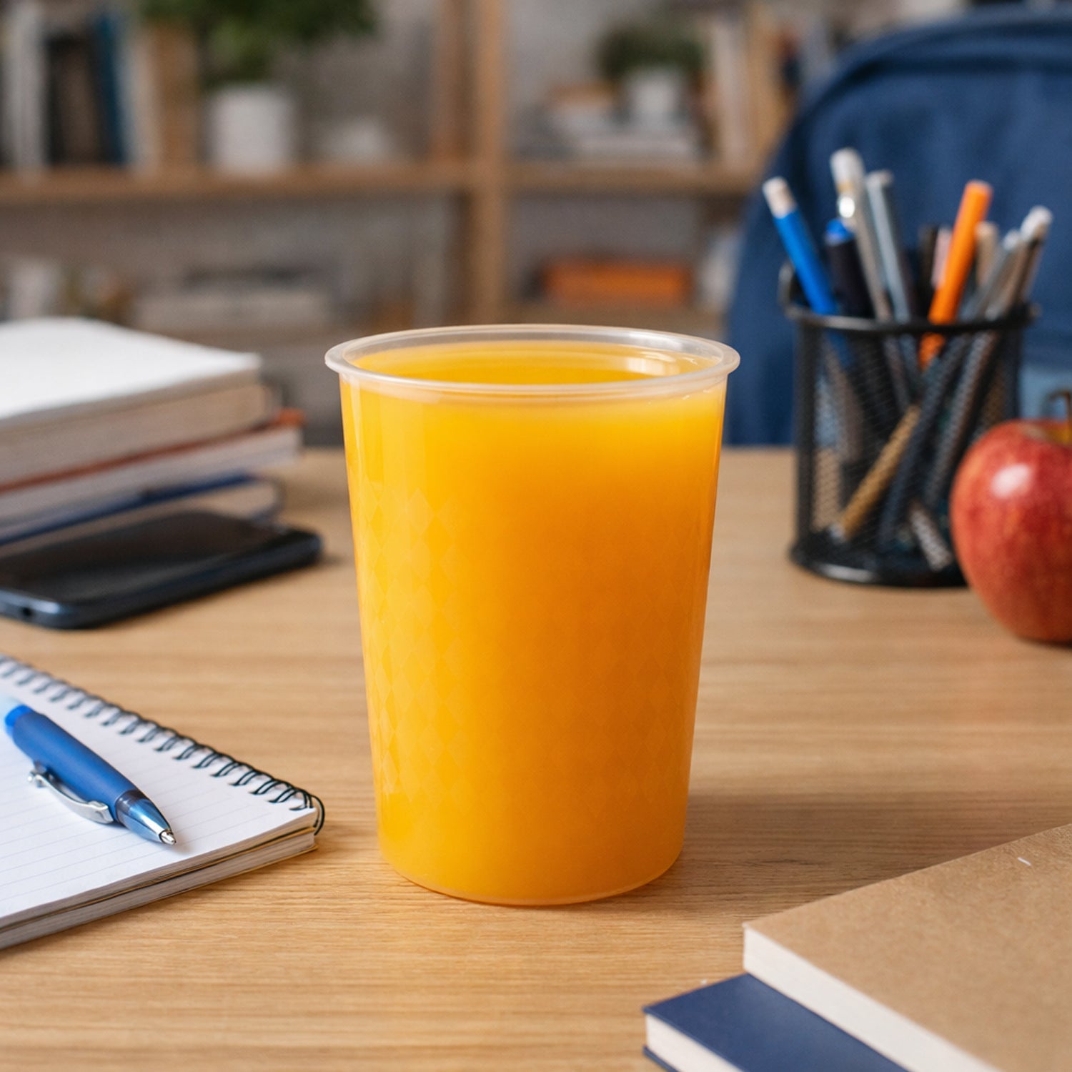 Transparent reusable plastic drinking glass 200 ML