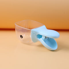 2-in-1 pet food scoop with sealing bag clip