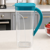 Supermom durable plastic 1500ml juice jug with secure lid and ergonomic handle