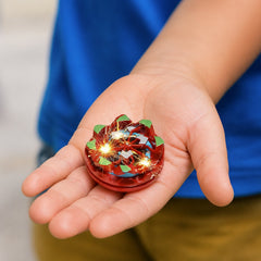 fireworks effect spinning top