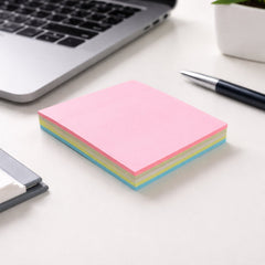 DeoDap sticky note pad with 100 sheets