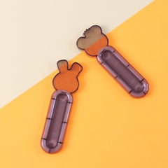 Adhesive backing on door helper handle