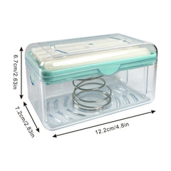 Portable soap roller dispenser for home use