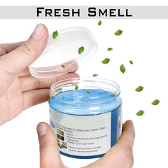 Flexible magic cleaning gel for electronics