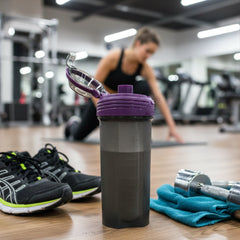 Water bottle designed for fitness use