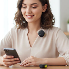 Premium Wireless Lavalier Microphone Set (1 Set)