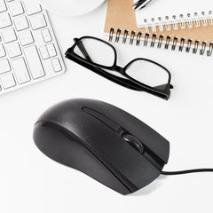 Top view of X2 wired optical mouse