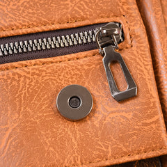 Executive Carry Bag with Adjustable Shoulder Strap and Sturdy Zippers