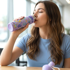 Pexpo Pico Art water bottle suitable for fitness and outdoor use