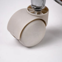 Technician Rolling Stool with Durable Steel Base and Swivel Wheels