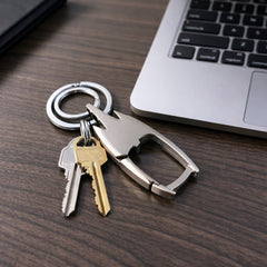 durable metal keychain cli