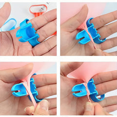 Balloon Tying and Holding Tool Kit for faster balloon assembly