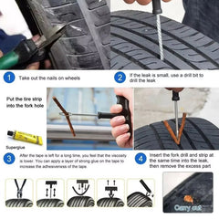 PunctureGuard portable tubeless tyre repair kit