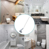 Silicon golf-shaped toilet brush with long handle