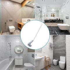 Silicon golf-shaped toilet brush with long handle