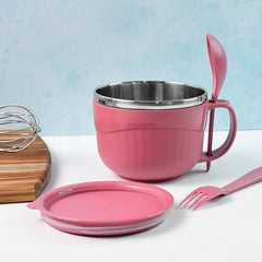 Apex Noodle Bowl showing secure lid