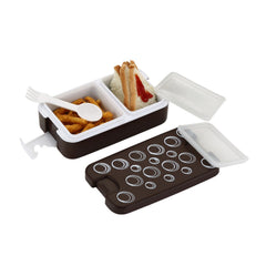 Lunch box with spoon included