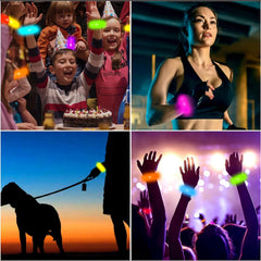 ShineSafe LED bracelet designed for running and night events