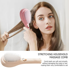 Anti-static hairbrush with 3D air cushion