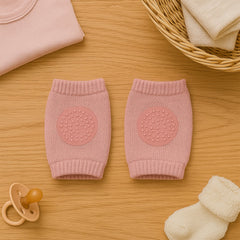 Soft baby and toddler woolen knee protectors