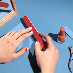 LuxeFile texture for smooth nail filing