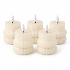 LED candle glow view