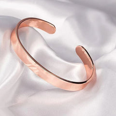 Open Band Rose Gold Kada Bracelet