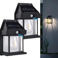 DeoDap Solar Wall Lamp key features close-up