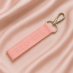 Girl Power Loop Keychain in Mixed Colors