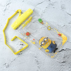 Back view of waterproof phone pouch with belt