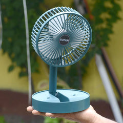 Close-up of fan key features