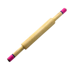 Wooden rolling pin for making rotis and dough