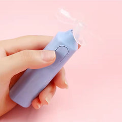 Electric eraser with various colored pencils