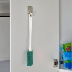 Long ergonomic handle with hanging hole on Pro Clean bottle brush